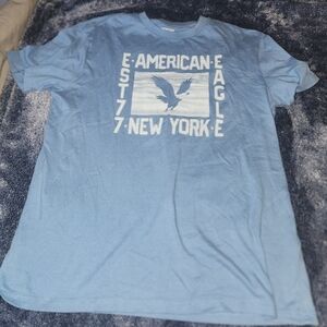 American Eagle Outfitters Blue Short Sleeve Tee
